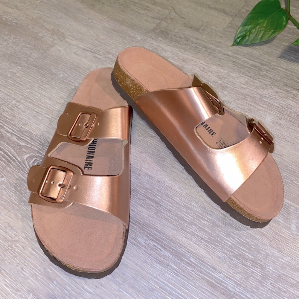 Cushionaire: Lane cork footbed sandal